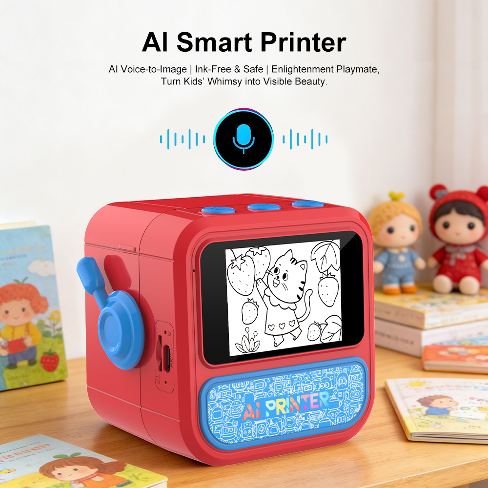 Smart Home Miniature - Smart AI Voice Mini Thermal Printer