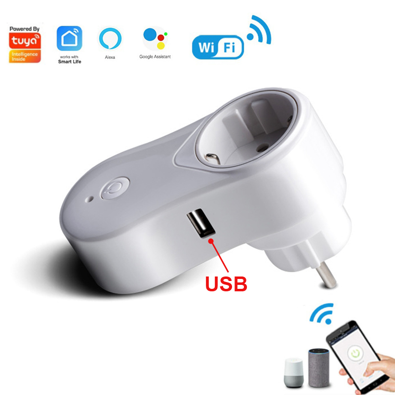 Smart Home Europe - TUYA Smart Socket WIFI Plug EU