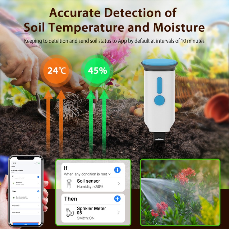 Wifi Thermostat - Tuya Smart Bluetooth WIFI Soil Tester