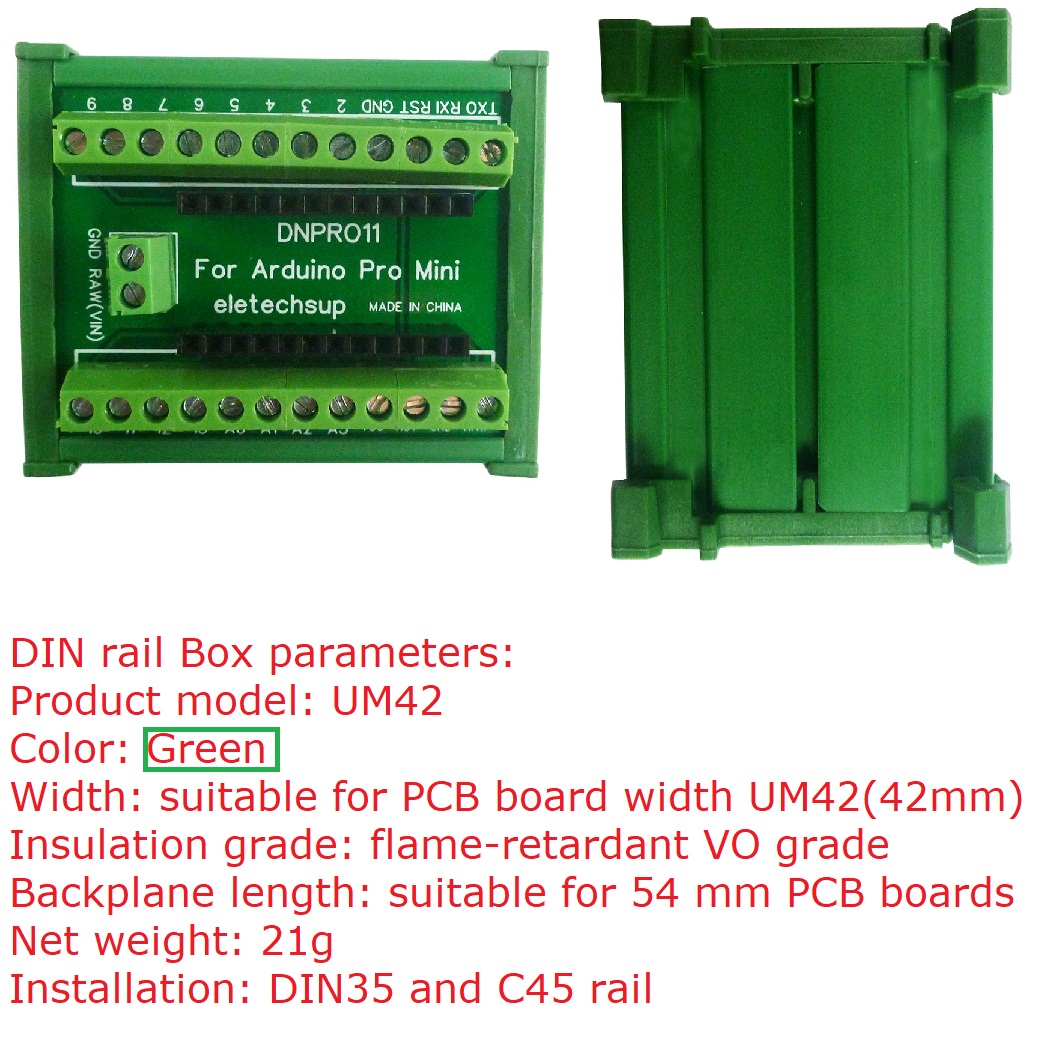 Smart Home Miniature - For Arduino Pro mini Board PLC