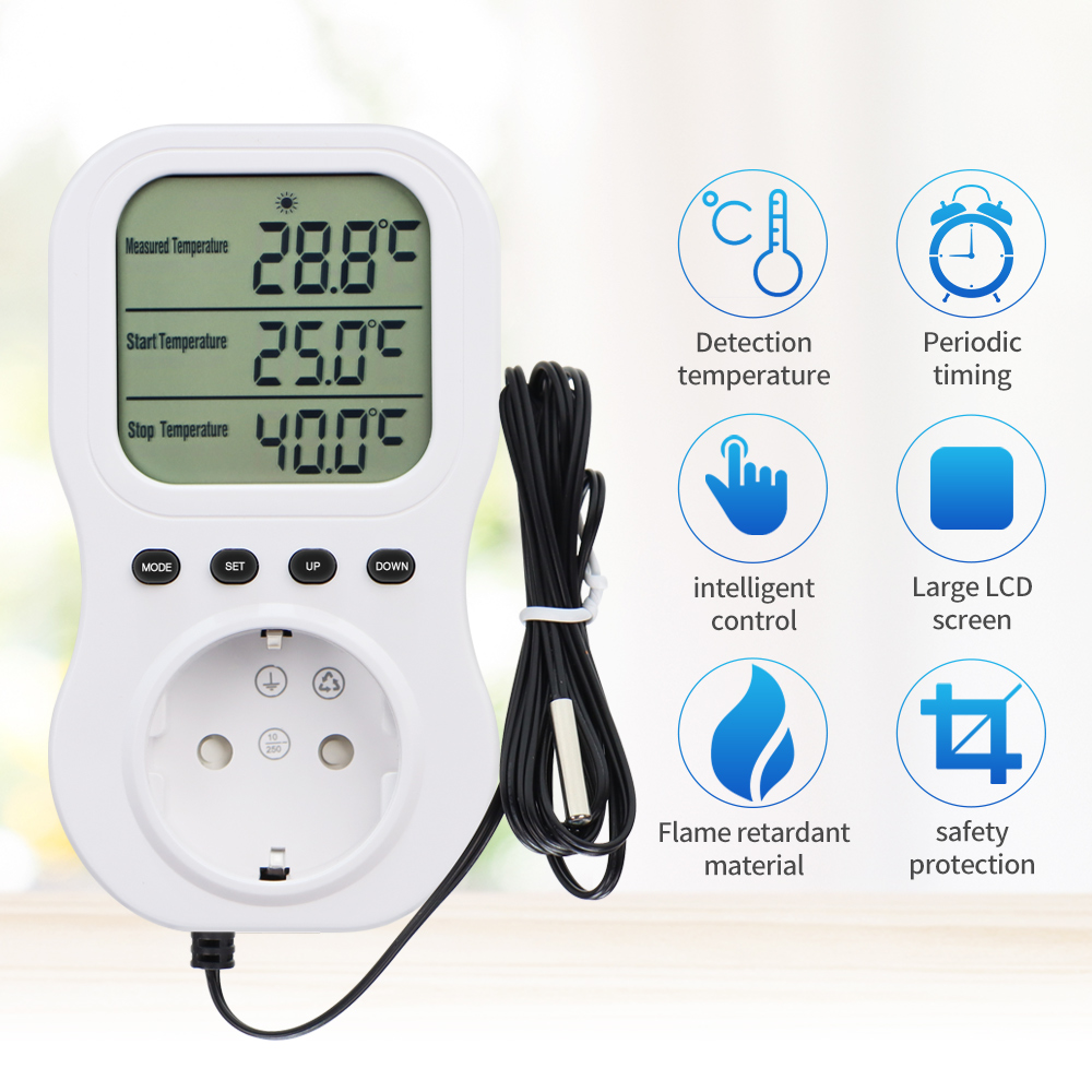 Smart Thermostat LCD Digital T - Wifi Thermostat incelemesi ve fiyatı