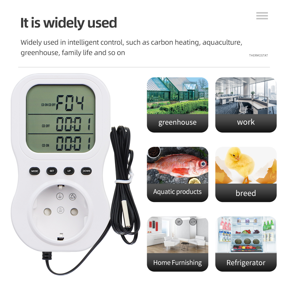 Smart Thermostat LCD Digital T - Wifi Thermostat incelemesi ve fiyatı