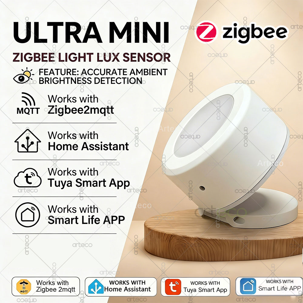 Ultra Mini Zigbee Light Sensor - Smart Home Miniature incelemesi ve fiyatı