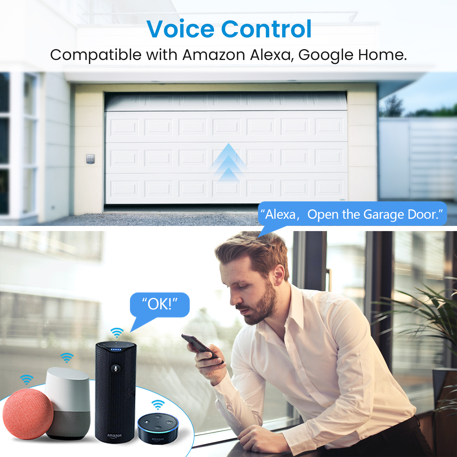 Tuya Smart Life Garage Door Op - Smart Home Europe incelemesi ve fiyatı