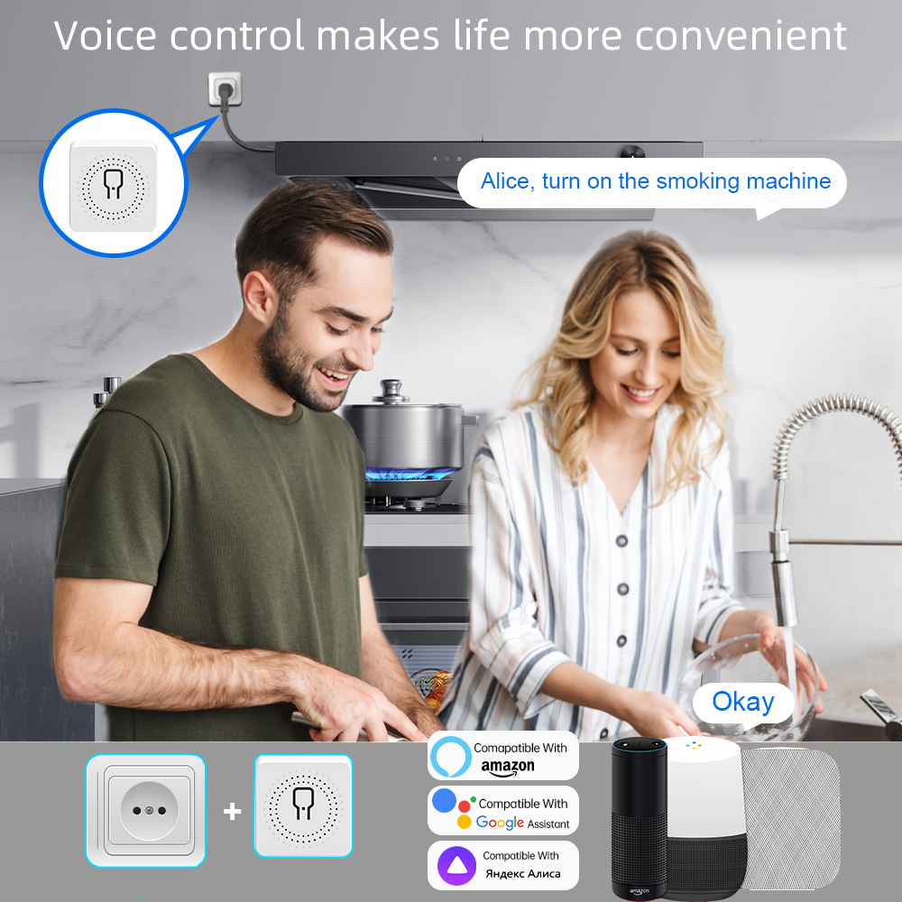 Tuya WiFi Smart Switch 1/2/3/4 - Smart Home Miniature incelemesi ve fiyatı