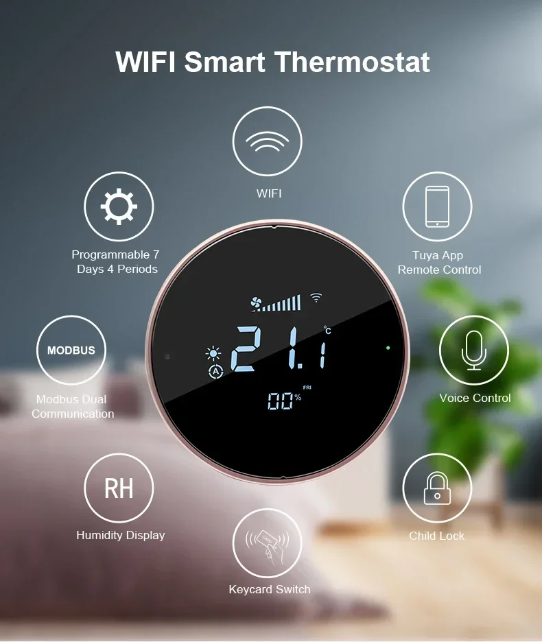 2025 Bandary home modbus ac he - Wifi Thermostat incelemesi ve fiyatı