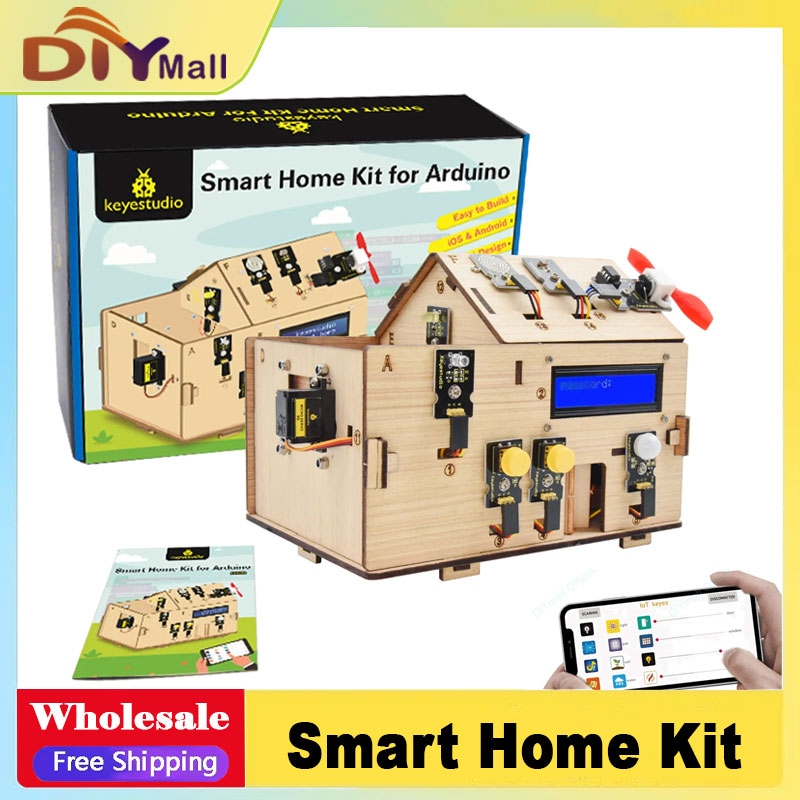Keyestudio Smart IoT Home Kit  - Smart Home Diy incelemesi ve fiyatı