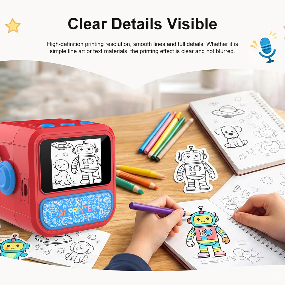 Smart AI Voice Mini Thermal Pr - Smart Home Miniature incelemesi ve fiyatı