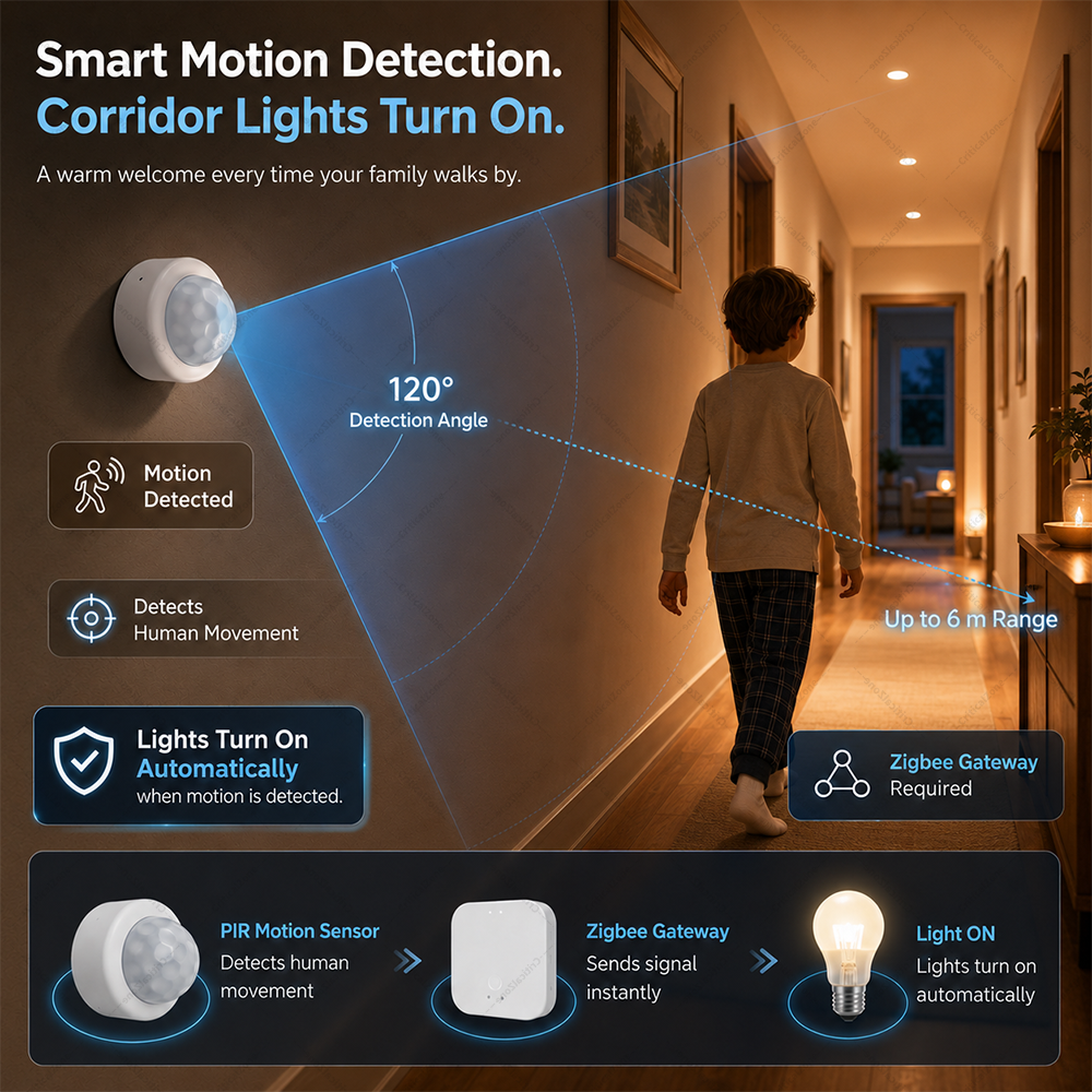 Zigbee 3.0 PIR Montion Sensor  - Smart Home Hub Samsung incelemesi ve fiyatı