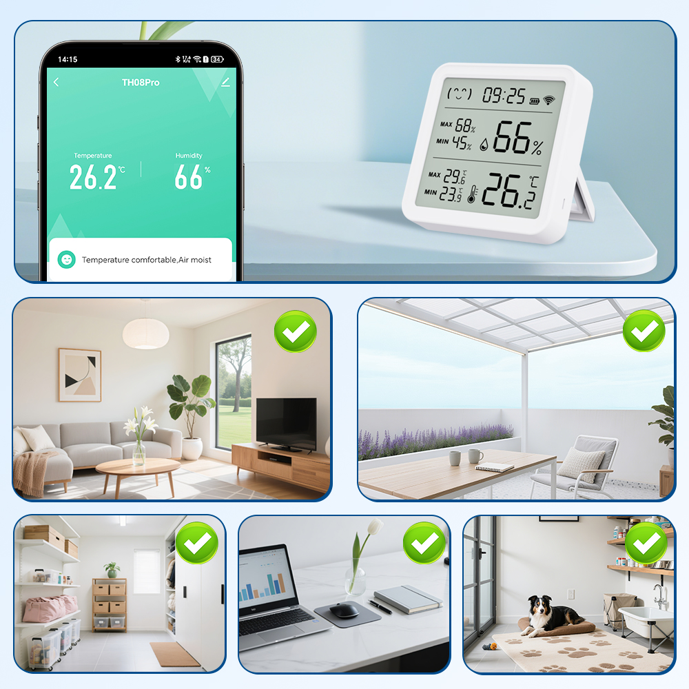 Tuya WiFi Thermometer hygromet - Wifi Thermostat incelemesi ve fiyatı
