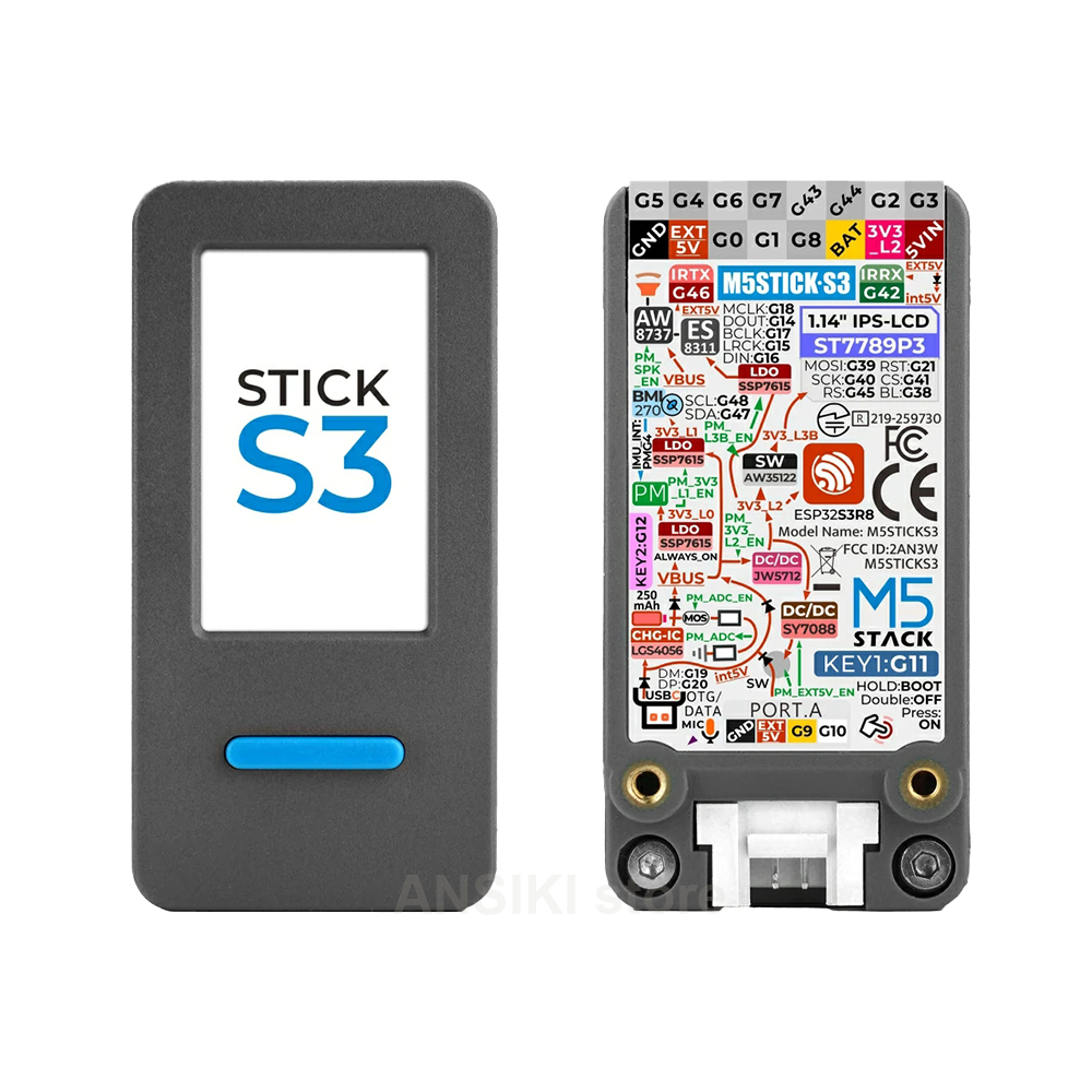 M5Stack M5StickS3 ESP32-S3 IoT - Smart Home Diy incelemesi ve fiyatı