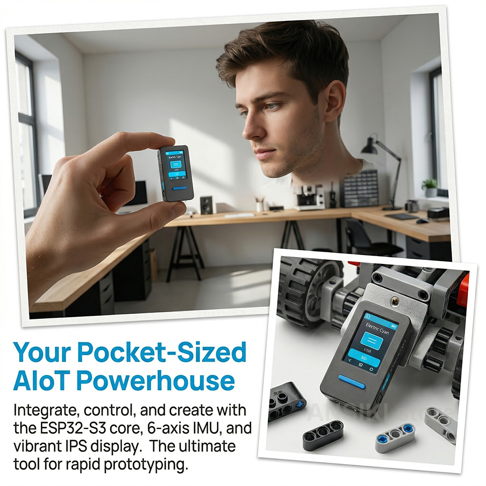M5Stack M5StickS3 ESP32-S3 IoT - Smart Home Diy incelemesi ve fiyatı
