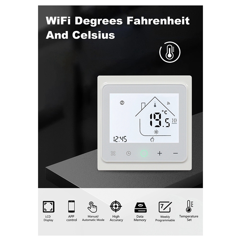 16A Tuya Smart WiFi Thermostat - Wifi Thermostat incelemesi ve fiyatı