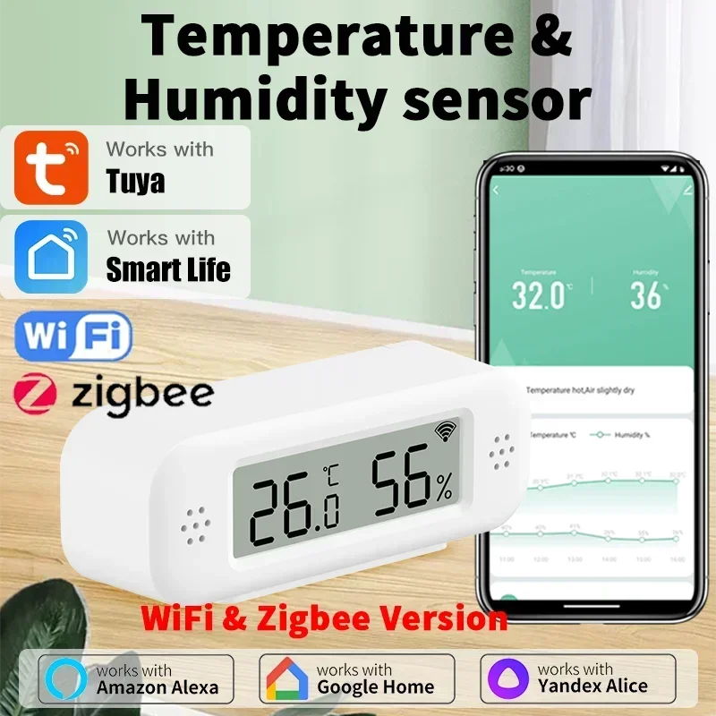 Tuya Zigbee WiFi Mini Temperat - Smart Home Miniature incelemesi ve fiyatı
