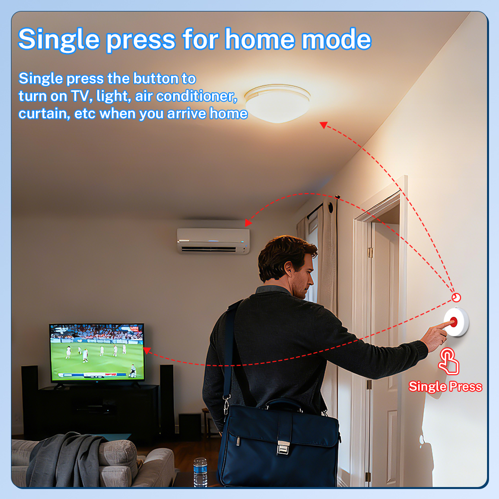 Tuya ZigBee Smart Button IP65  - Smart Home Diy incelemesi ve fiyatı