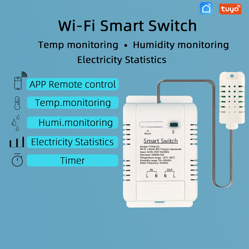 WiFi TH-16 Switch Tuya Wireles - Wifi Thermostat incelemesi ve fiyatı