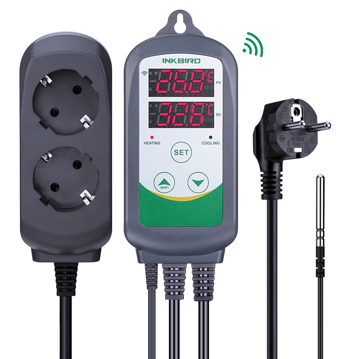 INKBIRD ITC-308-WiFi Digital T - Wifi Thermostat incelemesi ve fiyatı