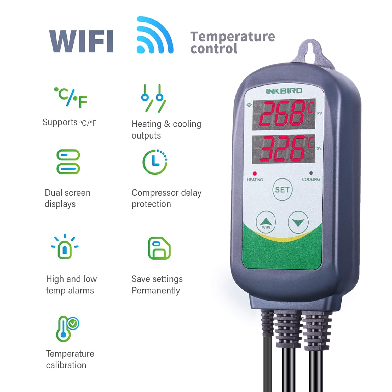 INKBIRD ITC-308-WiFi Digital T - Wifi Thermostat incelemesi ve fiyatı