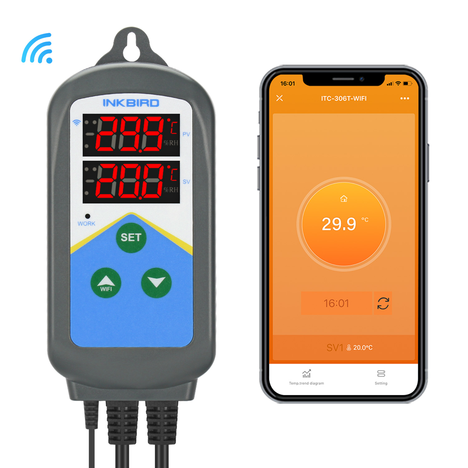 INKBIRD WIFI Thermoregulator I - Wifi Thermostat incelemesi ve fiyatı