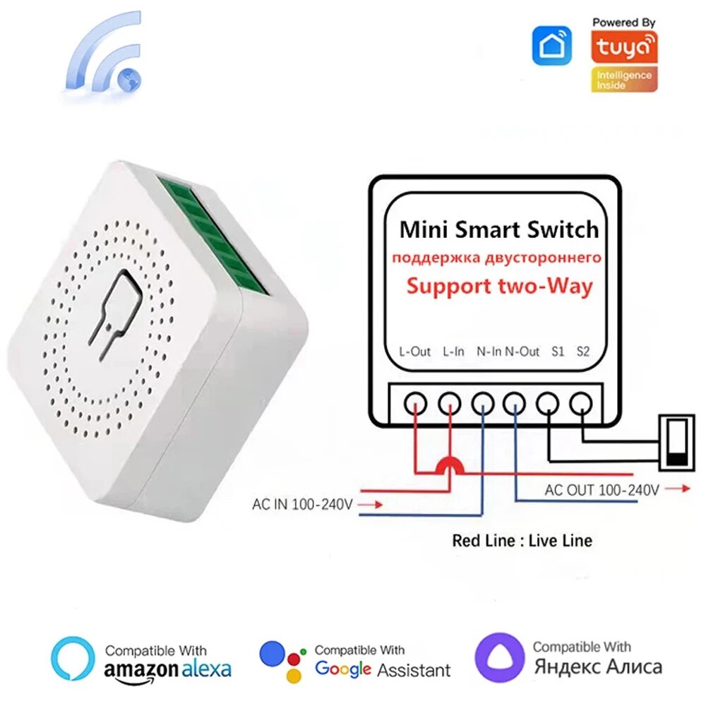 Tuya Mini 16A WiFi Switch Smar - Smart Home Miniature incelemesi ve fiyatı