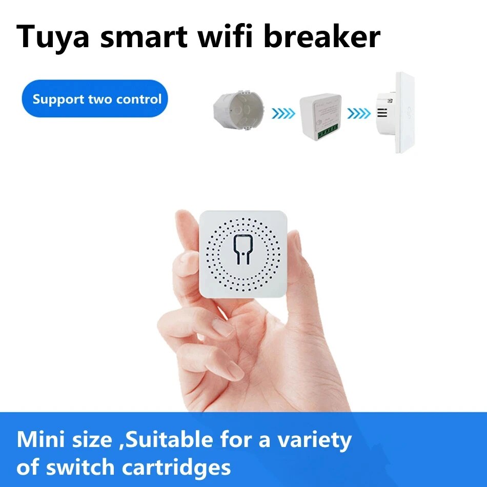 Tuya Mini 16A WiFi Switch Smar - Smart Home Miniature incelemesi ve fiyatı