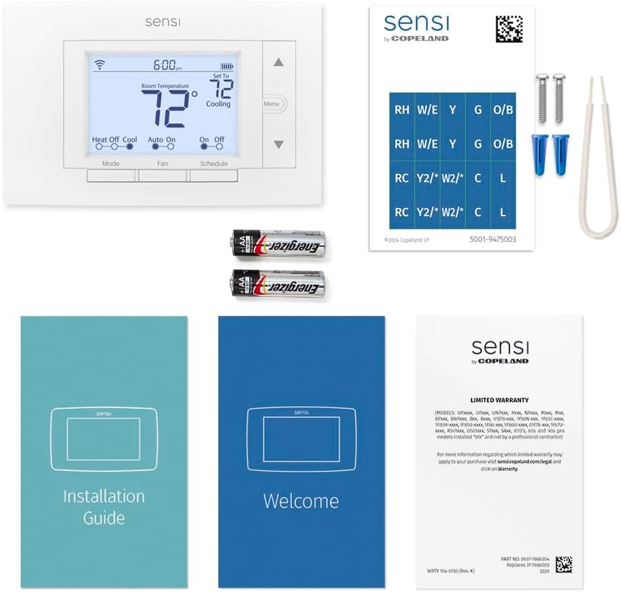 Sensi Smart Thermostat 100 Yea - Wifi Thermostat incelemesi ve fiyatı