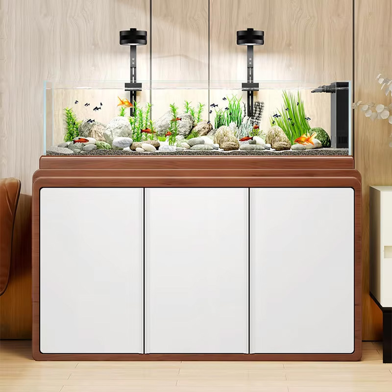 Luxury Modern Large Fish Tank  - Smart Home Living Room incelemesi ve fiyatı