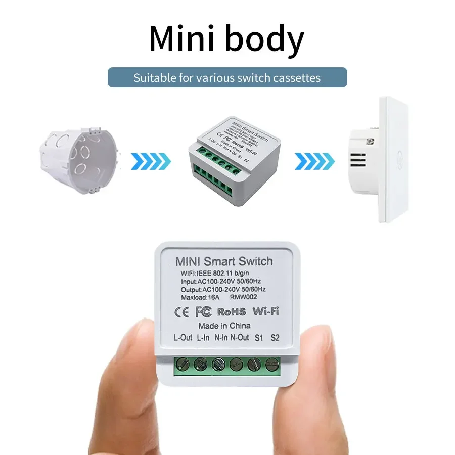 Smart WiFi Switch Breaker 16A/ - Smart Home Diy incelemesi ve fiyatı
