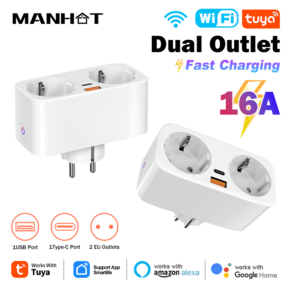 Tuya 16A WiFi Smart EU Plug PD - Smart Home Europe incelemesi ve fiyatı