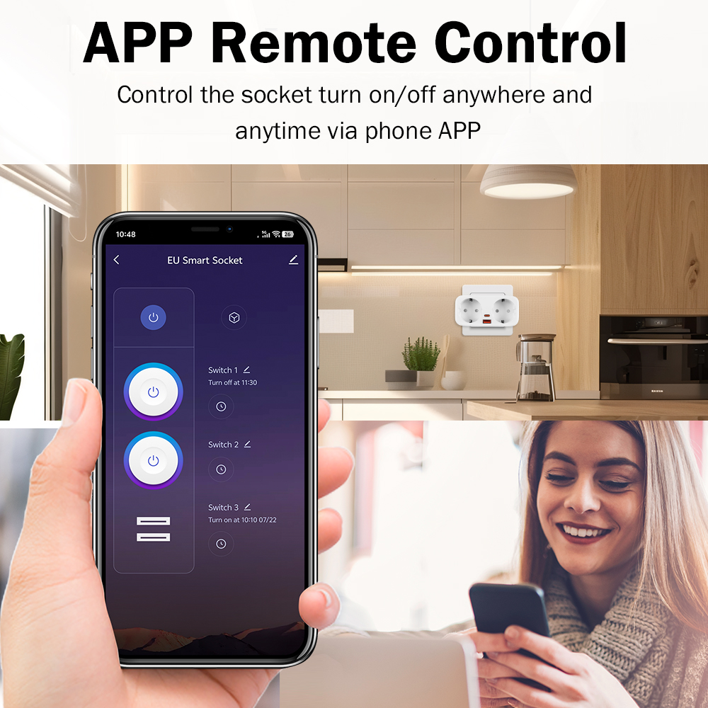 Tuya 16A WiFi Smart EU Plug PD - Smart Home Europe incelemesi ve fiyatı