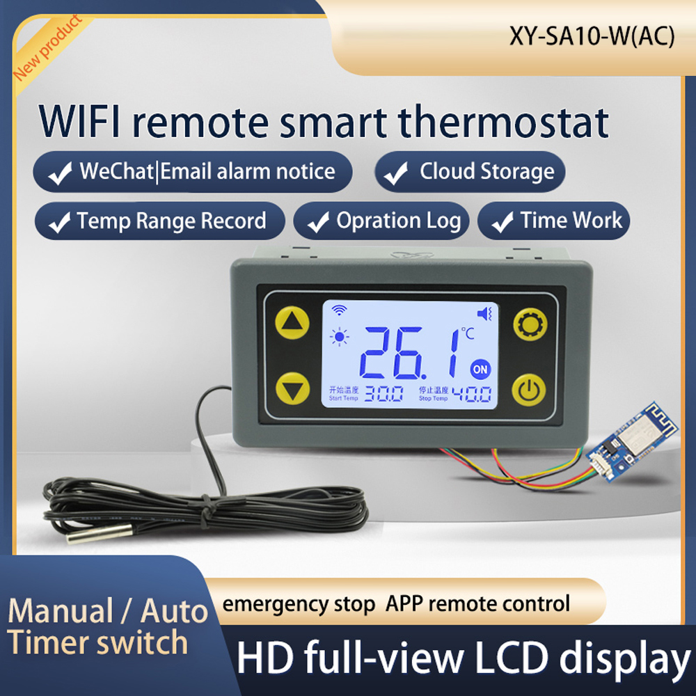 ST10-W/SA10-W/SA30-W/ST30-W DC - Wifi Thermostat incelemesi ve fiyatı
