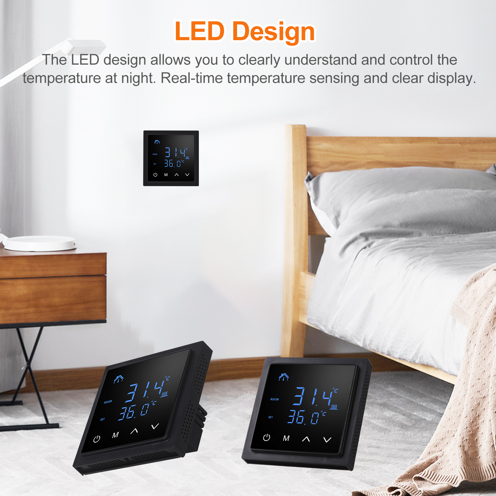 Smart Thermostat 16A Floor Hea - Wifi Thermostat incelemesi ve fiyatı
