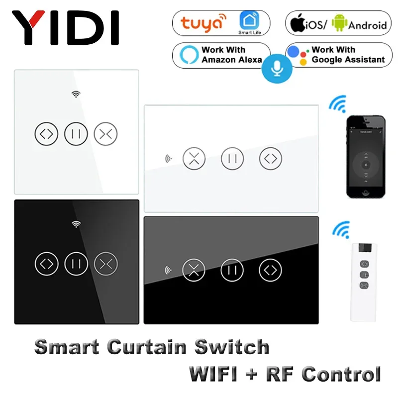 Wifi RF433 Touch Smart Curtain - Smart Home Living Room incelemesi ve fiyatı
