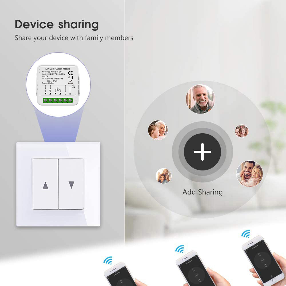 Tuya WiFi Zigbee Smart Curtain - Smart Home Living Room incelemesi ve fiyatı