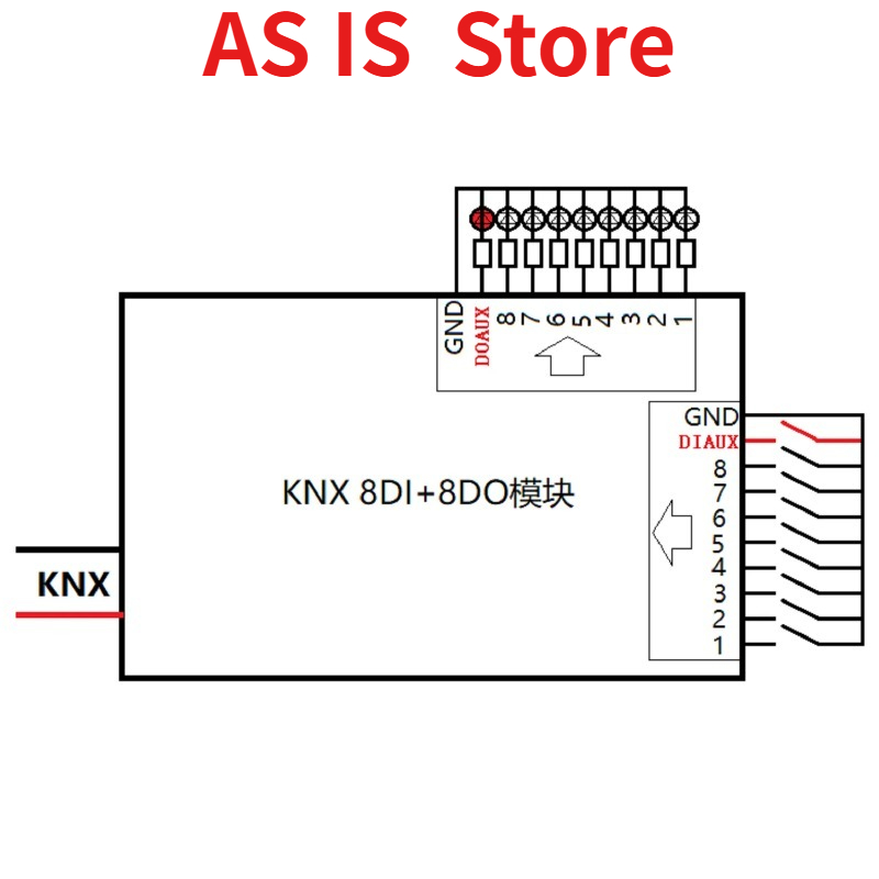 Smart Home KNX I/O Module - 8  - Smart Home Knx System incelemesi ve fiyatı